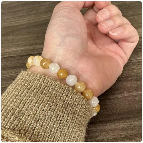Miniatura 5 de PEAS Joyería de moda Pulsera de piedra curativa Pulsera elástica de energía de cristal