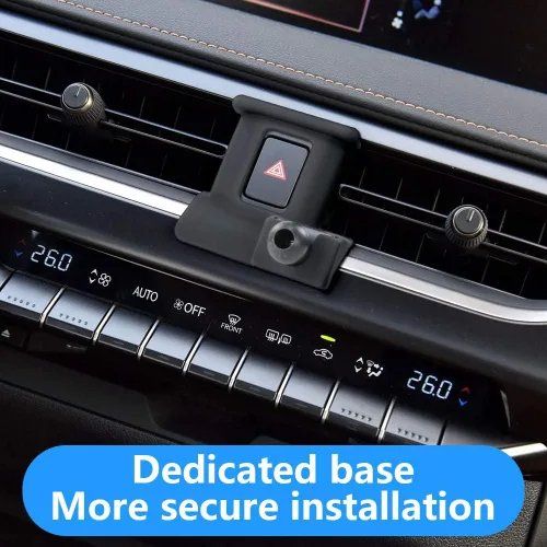 Miniatura 4 de LUNQIN - Soporte para teléfono de coche para Lexus UX 2019 2020 2021 2022 2023 2024 2025 2026 UX200 UX250H UX300H Accesorios para interiores