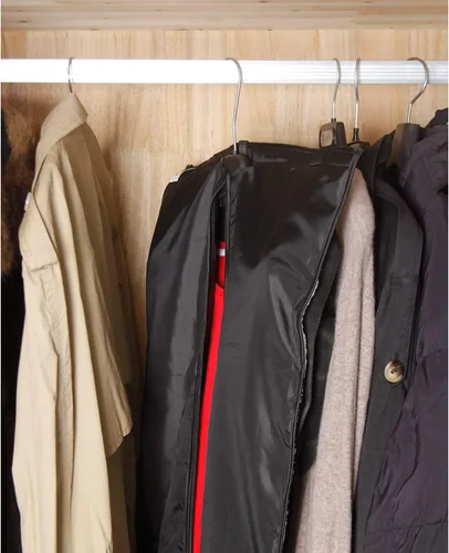 Miniatura 5 de Almohadilla de prensa vertical de doble cara sobre la puerta para vaporizador de mano, con bolsa de ropa colgante para almacenamiento de armario