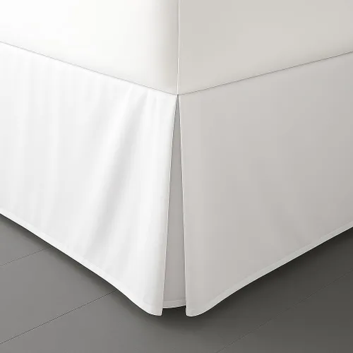 Miniatura 12 de LUX Décor Falda de Cama King de 16 Pulgadas de Caída - Falda de Cama Plisada de Microfibra Cepillada - Fácil Ajuste, Resistente a Arrugas y Negro