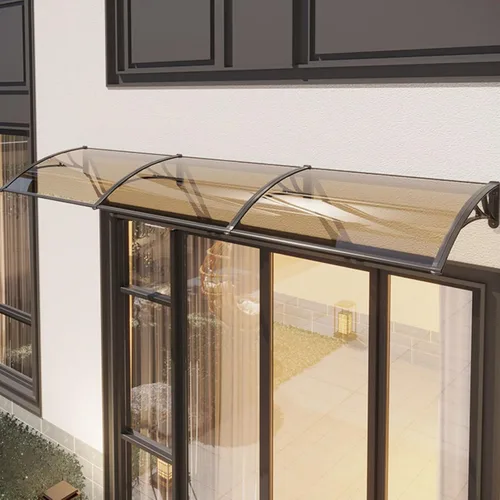Miniatura 3 de Cubierta de refugio de lluvia para ventana de exterior, toldo para puerta delantera, toldo para exteriores, ventana de jardín, patio, cubierta