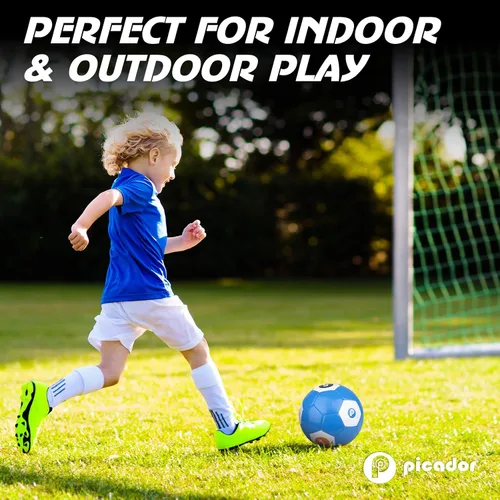 Miniatura 6 de Picador Size 4 Soccer Ball - Kids Aged 4-6 6-8 8-12 Outdoors Sports Training Ball Recreation Playing Ball Teens Girls Boys Children Youth Back to