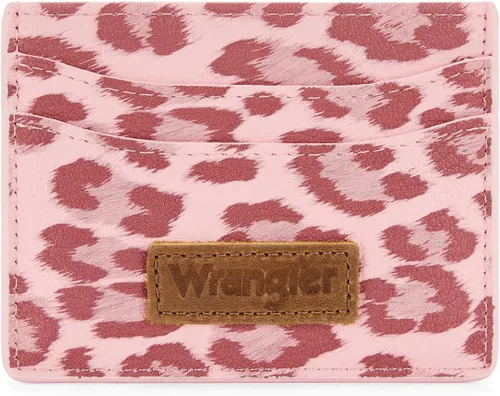 Miniatura 10 de Montana West X Wrangler - Tarjetero para mujer, con bloqueo RFID, llavero con ventana de identificación y bolsillo con cremallera para monedas