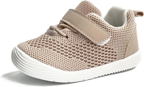 Newsonet Zapatos de bebé para niños y niñas, zapatos deportivos transpirables antideslizantes con suela suave 6 9 12 18 20 24 meses