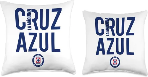 Miniatura 3 de Deportivo Cruz Azul Almohada de 18 x 18 pulgadas, multicolor