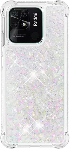 Miniatura 19 de Glitter Sparkle Moving Quicksand Flowing Cover para Xiaomi Redmi Note 10S Bling Liquid Clear Star Heart Silicona Bumper Funda transparente de goma a