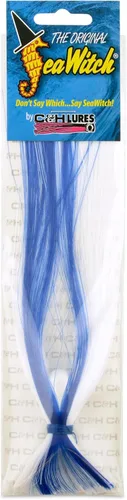 Miniatura 39 de C&H Lures Señuelos de Pesca Sea Witch - Originales Desde 1959, Faldas de Nylon Revelan Cabeza con Peso, 15 Colores, 8 Pesos de Cabeza, Señuelo