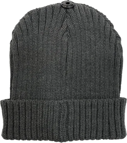 Miniatura 5 de OADUS Gorro de invierno para mujer con pompón de piel sintética extraíble