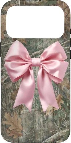 Miniatura 22 de Camo Pink Bow Case for iPhone 17