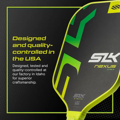 Miniatura 5 de Selkirk Sport Paletas de pickleball SLK Nexus 2025 Superficie SpinFlex y cara de paleta de pickleball de fibra de vidrio Núcleo de polímero SX4