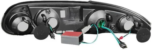 Miniatura 2 de Anzo USA 321133 Chevrolet Camaro - Conjunto de luces traseras LED negras (se venden en pares)