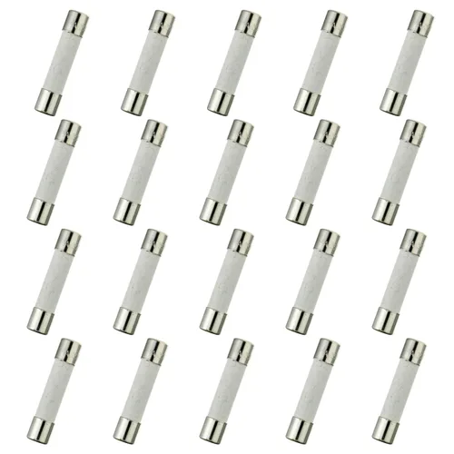 Miniatura 9 de T7AL250V 20 fusibles de tubo de cerámica de soplado lento de 0.236x1.181 in 0.24 x 1.18 pulgadas 7A 250V