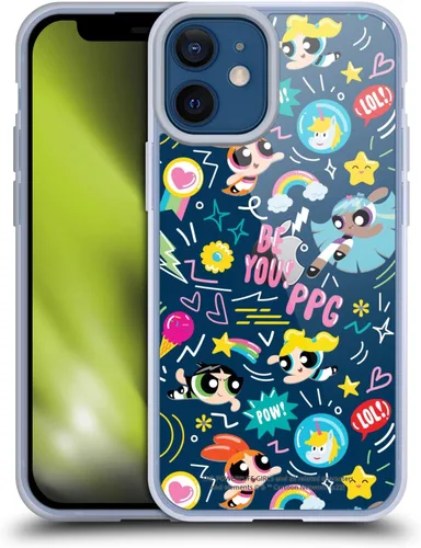 Miniatura 110 de Head Case Designs Funda de gel suave con licencia oficial de The Powerpuff Girls Blossom Graphics compatible con Apple iPhone 7 Plus/iPhone 8 Plus