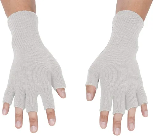 Miniatura 13 de Gravity Threads Guantes de invierno unisex para hombre y mujer, de punto elástico, sin dedos