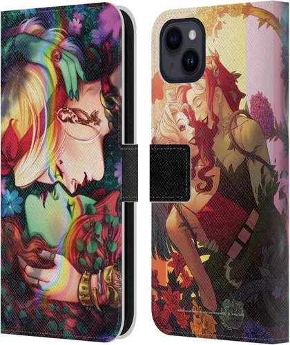 Miniatura 59 de Head Case Designs Officially Licensed Batman DC Comics Batman #609 Hush Gotham City Sirens Leather Wallet Case Compatible with Apple iPhone 7/8 / SE