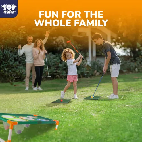 Miniatura 6 de TOY Life Juego de Cornhole de Golf Juego de Golf Corn Hole Set Juego de Golf Chipping para Adultos y Niños Juego de Golf de Patio Trasero Juego