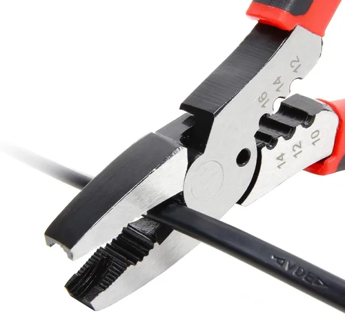 Miniatura 5 de Powerbuilt Alicates extractores de tornillos pelados, Alicates Linesman de servicio pesado de 6 ", alicates multiusos para extracción