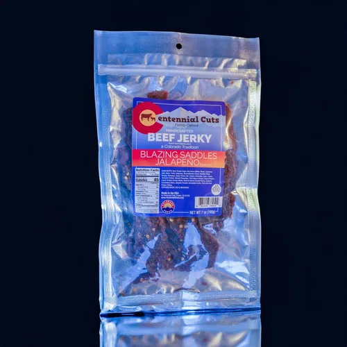 Miniatura 8 de Centennial Cuts Carne seca de res – 7 oz, Blazing Saddles Jalapeño
