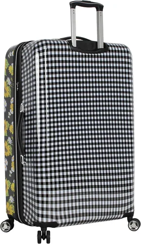 Miniatura 2 de Betsey Johnson - Maleta para equipaje (ABS + PC), diseño a cuadros de 30 pulgadas