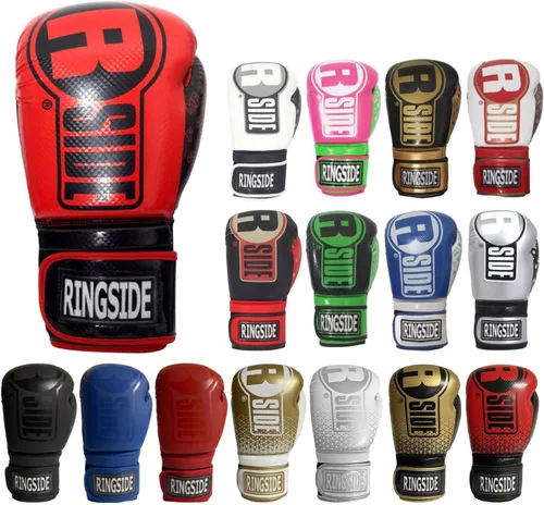 Miniatura 11 de Ringside Apex Flash - Guantes de boxeo IMF-Tech con soporte seguro para la muñeca, guantes de boxeo sintéticos para hombres y mujeres