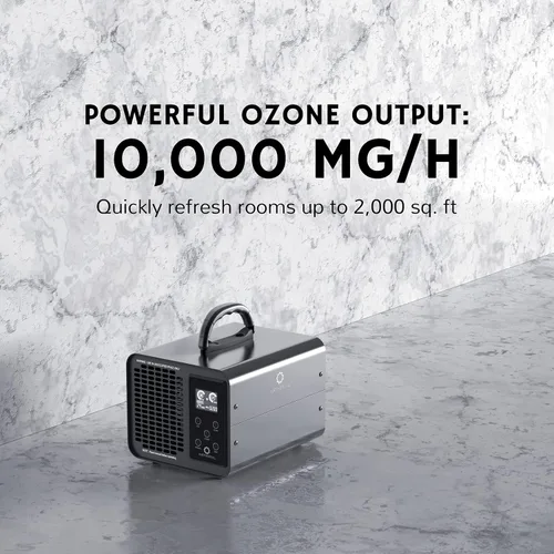 Miniatura 8 de Airthereal MA10K-PRO SMART WiFi Generador de Ozono - Ozonizador de Alta Capacidad de Producción de Ozono - Eliminador de Olores, Desodorante