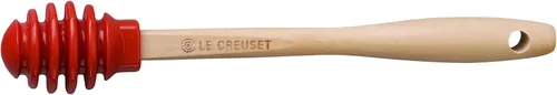 Miniatura 4 de Le Creuset Dipper de miel de silicona, 6 1/2" x 1", blanco