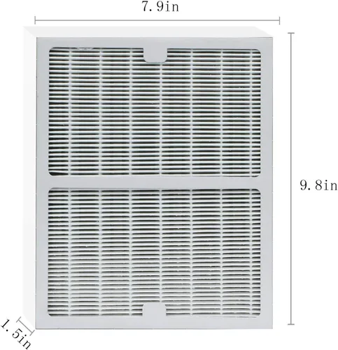 Miniatura 6 de Filtros de repuesto A compatibles con purificadores de aire Idylis AC-2119, IAP-10-100, IAP-10-150, IAPC-40-140 y Filtrete FAP-C01-A, Parte #