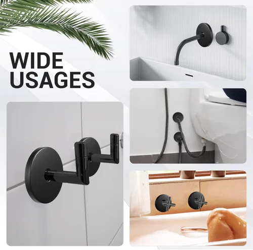 Miniatura 6 de LEIFIDE Brida de brazo de ducha extra grande de 4 pulgadas de diámetro exterior, reemplazo universal, brazo de ducha moderno, placa grande