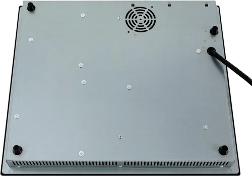 Miniatura 7 de Placa eléctrica de cerámica con 3 quemadores, estufa eléctrica de 110 V, 9 niveles de calefacción ajustables con pantalla LED, bloqueo de seguridad