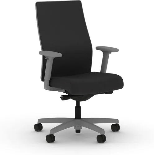 Miniatura 14 de HON Ignition 2.0 - Silla de trabajo con respaldo medio, control avanzado de inclinación sincronizada, silla de oficina con soporte lumbar, brazos