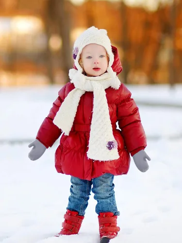Miniatura 4 de Boao 5 pares de guantes de punto elásticos para niños y niñas guantes cálidos de invierno para niños y niñas