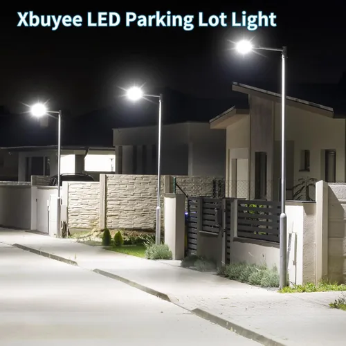 Miniatura 8 de Luces LED de estacionamiento de 240 W para exteriores, luces LED de poste con ajustador deslizante, 150 lm/W 5000 K 100-277 V IP65, luz comercial