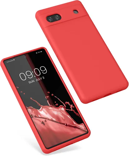 Miniatura 685 de kwmobile Funda Compatible con Google Pixel 6 Pro - Funda de teléfono de silicona TPU con acabado suave - Azul Arrecife