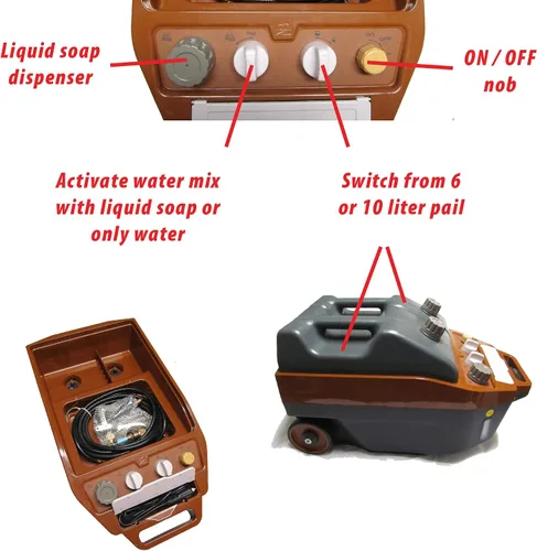Miniatura 3 de Lavadora de coche portátil resistente