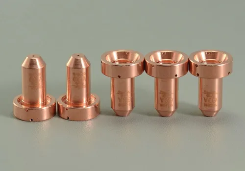Miniatura 4 de RIVERWELD 9-8206 Punta de plasma 30Amp Drag OTD Fit Thermal Dynamics SL60 SL100 Plasma Cutter Torch 10pk