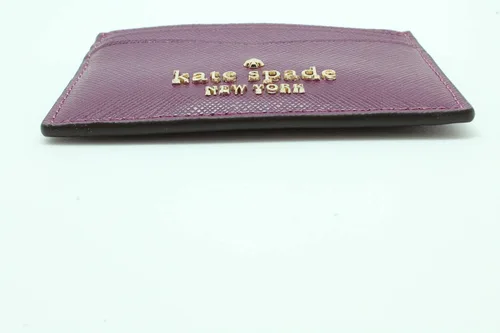 Miniatura 4 de Kate Spade New York Tarjetero delgado pequeño Staci, Pastel de ciruela, Tarjetero
