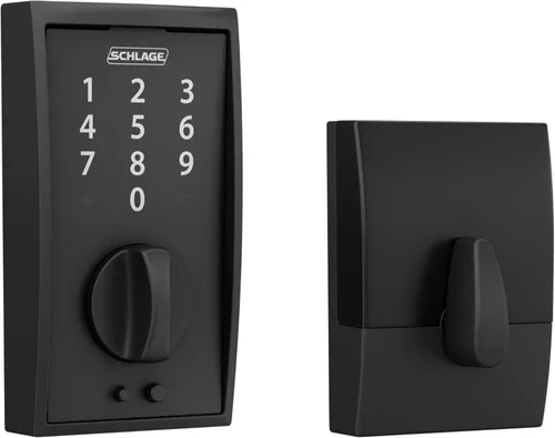 Miniatura 17 de Cerradura de seguridad táctil Schlage Camelot, BE375 CAM 605 Bright Brass