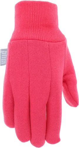 Miniatura 3 de Guantes básicos de punto de jersey de algodón para niños, protección contra el lodo, comodidad extrema, puño elástico de punto, protección