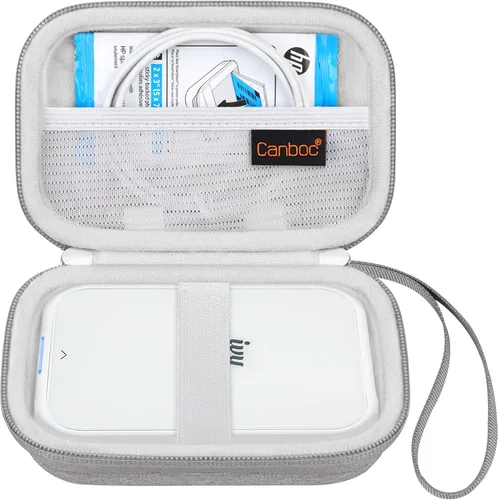 Miniatura 18 de Canboc Estuche rígido para Canon Ivy 2 Mini impresora fotográfica móvil inalámbrica Bluetooth impresora de cámara instantánea, bolsa de malla