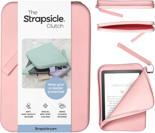 Miniatura 11 de Strapsicle Funda de silicona para Kindle y lectores electrónicos – Bolso multiusos para teléfono, billetera y llaves – Se ajusta a Paperwhite 2024