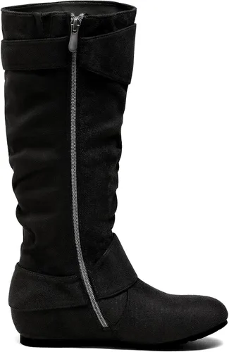 Miniatura 3 de DREAM PAIRS Women's Knee High Low Hidden Wedge Boots