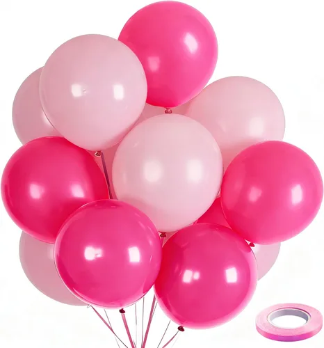 Miniatura 11 de Globos de Halloween con cinta, paquete de 100 globos de 12 pulgadas, negro, naranja, blanco, morado, verde, para decoraciones de fiesta de Halloween