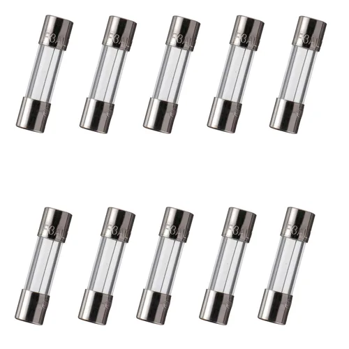 Miniatura 7 de BOJACK F0.5AL125V 0.197x0.787 in 0.5 A 125 V fusibles 0.2x0.78 pulgadas 0.5 amperios 125 voltios Fusibles de vidrio de soplado rápido (paquete de 10)