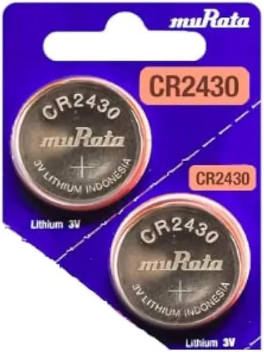 Miniatura 9 de Murata Batería CR2430 DL2430 ECR2430 3V Litio Moneda Celda (5 Baterías)
