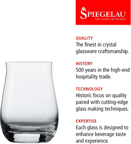 Miniatura 3 de Spiegelau Juego de 2 vasos de bourbon de un solo barril – Cristal de fabricación europea, vasos de whisky modernos, aptos para lavavajillas, juego