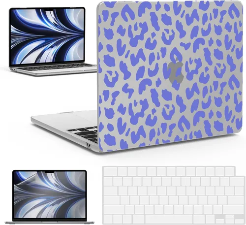 Miniatura 43 de IBENZER Funda para MacBook Air de 13 pulgadas 2026 2025 2024 2023 2022 M4 A3240 M3 A3113 M2 A2681, funda rígida con cubierta de teclado ScreenFilm