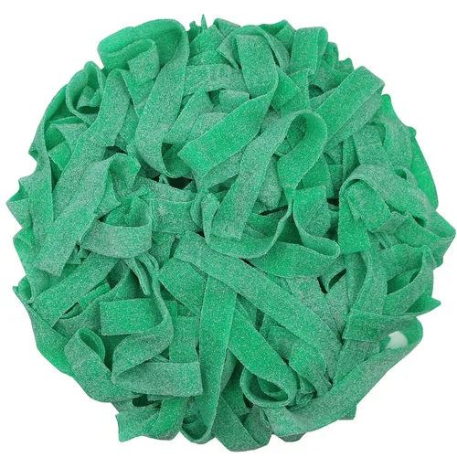 Miniatura 25 de Cinturones de Gomitas Ácidas de Varios Colores (Azul Baya (Arándano), 1 Libra)