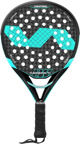 Miniatura 2 de Varlion LW Carbon Ti - Raqueta de pádel - Forma redonda para un máximo control - EVA Softcore, marco de carbono y fibra de vidrio, perforación
