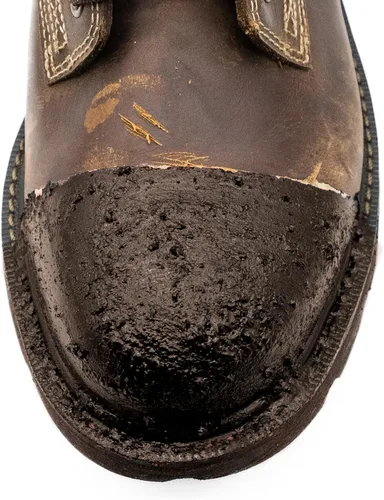 Miniatura 8 de Leather Hero Protector de botas de trabajo con cepillo para botas de trabajo con refuerzo de puntera - da vida extra a tus botas, 3 onzas