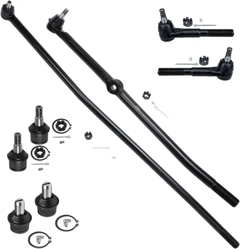Miniatura 276 de Detroit Axle – Kit de suspensión delantera para Hyundai 2013-2018 Santa Fe 2 enlaces de barra de estabilizador 4 varillas de amarre interiores